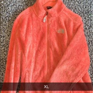 Northface Fuzzy zip up